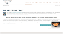 Desktop Screenshot of carolinadesignercraftsmen.com